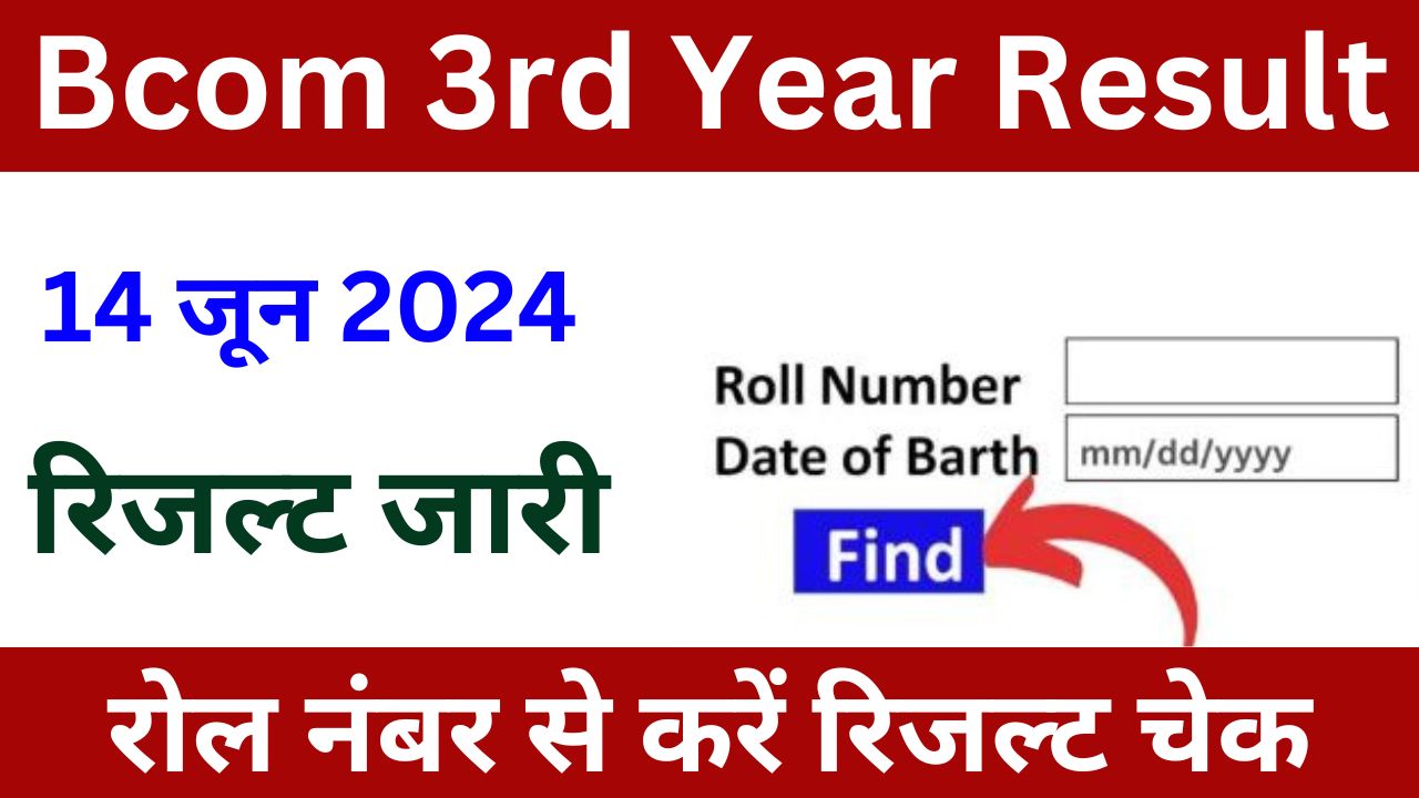 Bcom 3rd Year Result 2024 - बीकॉम फाइनल ईयर रिजल्ट जारी, डायरेक्ट लिंक से अभी करें चेक