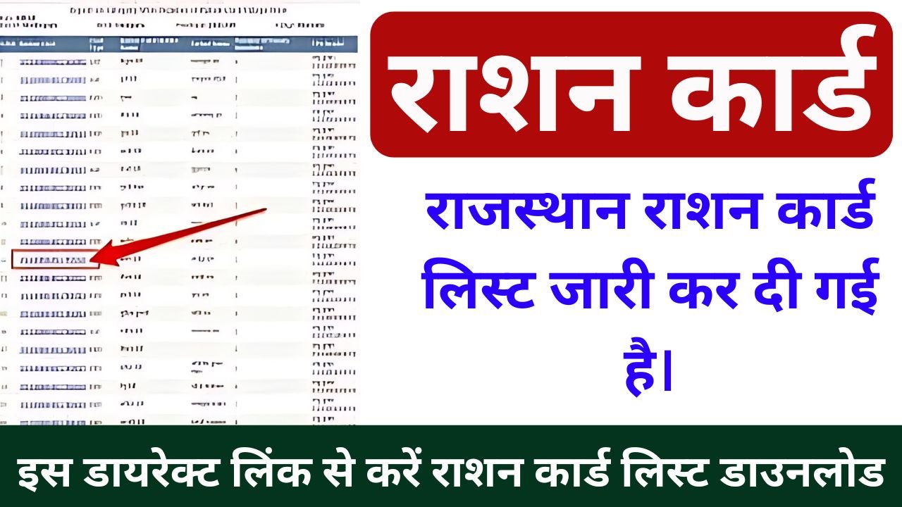 Ration Card List Download Link - नई राशन कार्ड लिस्ट जारी, डायरेक्ट लिंक से अभी करें डाउनलोड