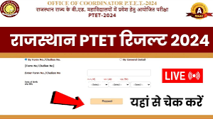 Rajasthan PTET Result Direct Link